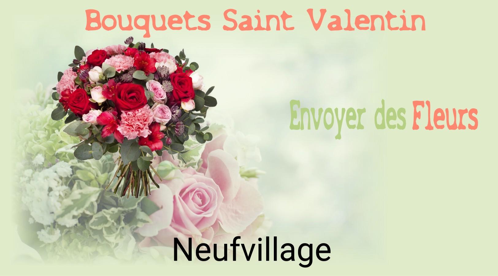 Roses de Saint-Valentin livrées à Neufvillage
